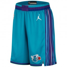Män Charlotte Hornets Shorts Jordan 2023-24 Classic Edition Kricka Swingman